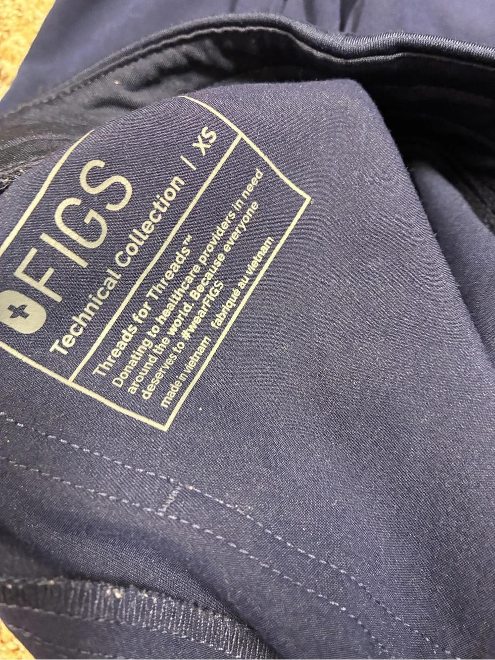FIGS 2 Piece Matching Three Casma Pocket Top Joggers Scrub Set